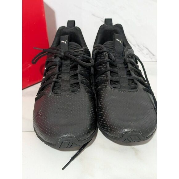 Puma Men's Black Soft Foam Optimal Comfort Axelion Performance Shoes Size 9 - Picture 2 of 9